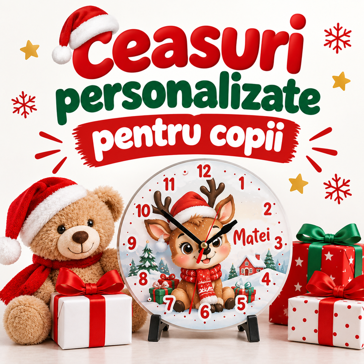 Ceasuri personalizate pentru copii