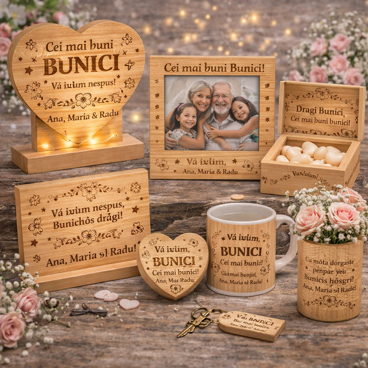 Cadouri personalizate pentru bunici