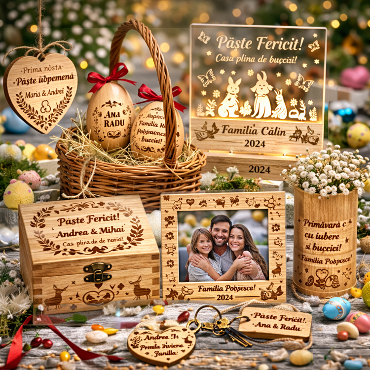 Cadouri personalizate de Paște