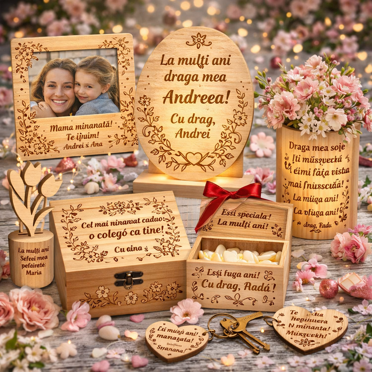 Cadouri personalizate de 1 și 8 Martie