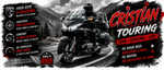 Cană personalizată Touring – Motociclist | Cu nume personalizabil | Cadou pentru pasionații de motociclete Adventure &amp; Touring | 330 ml