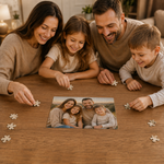 Puzzle personalizat A4 cu fotografie – 135 piese