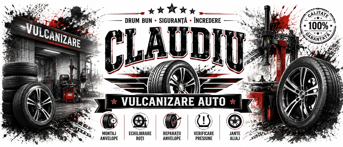 Cană Personalizată Vulcanizare Auto cu Nume – 330 ml