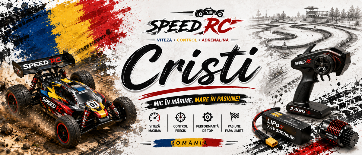 Cană Personalizată Mașină RC Off-Road cu Nume – Cadou pentru Pasionații de Automodelism, 330 ml