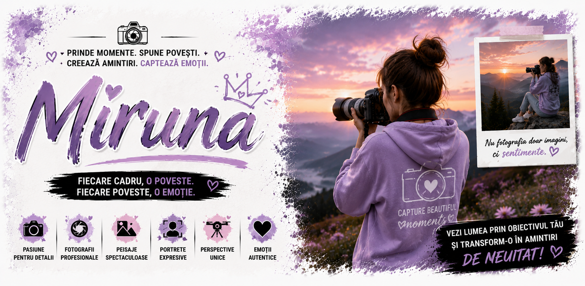 Cană personalizată pentru femeie fotograf cu nume – fiecare cadru spune o poveste