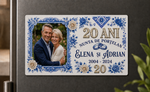 Set Nunta de Porțelan personalizat – 20 ani de căsătorie