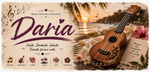 Cană Personalizată cu Ukulele și Nume – Cadou Muzical, 330 ml