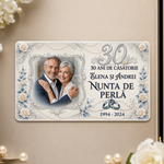 Set Nunta de Perlă personalizat – 30 ani de căsătorie