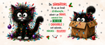 Cană amuzantă de Crăciun cu pisică – Cadou haios pentru sărbători 🎄🐱