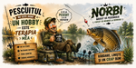 Cană personalizată pentru pescari – „Pescuitul nu este doar un hobby, este terapia mea” | Personalizabilă cu nume