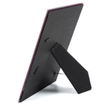 Ramă Foto Elegantă din Sticlă cu Sclipici Argintiu – 10×15 cm