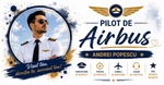 Cană personalizată Pilot de Airbus cu fotografie și nume, 330 ml