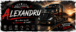 Cană personalizată pentru șofer de platformă auto cu nume – cadou pentru transportator, 330 ml