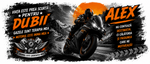 Cană personalizată Superbike (Sport Bike) – Motociclist | Cu nume personalizabil | Cadou pentru pasionații de motociclete Sport | 330 ml