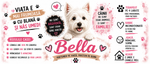 Cană personalizată cu nume – West Highland White Terrier (Westie) | Cadou pentru iubitorii de câini