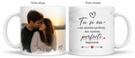 Cană Personalizată cu Poză și Mesaj pentru Cupluri – Cadoul Perfect din Inimă