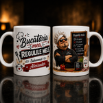 Cană personalizată „Bucătăria mea, regulile mele” cu nume – Cadou original pentru bucătari și pasionații de gătit
