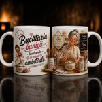 Cană personalizată „Bucătăria bunicii – locul unde se nasc amintirile” – Cadou special pentru bunica