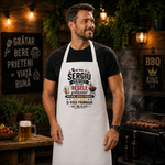 Șorț Personalizat pentru Grătar – Cadoul Perfect pentru Regele Grătarului