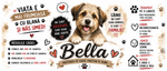 Cană personalizată cu nume – Câine metis (Mixed Breed) | Cadou pentru iubitorii de câini