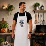 Șorț Personalizat cu Nume „În bucătăria lui Victor peștele e întotdeauna proaspăt” – Cadoul Perfect pentru Pescari și Iubitorii de Pește