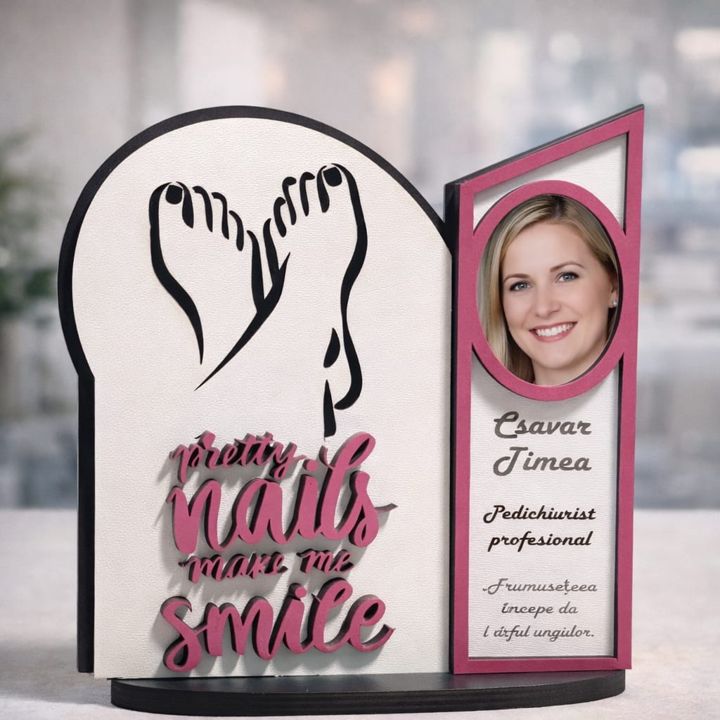 Decorațiune personalizată salon unghii
