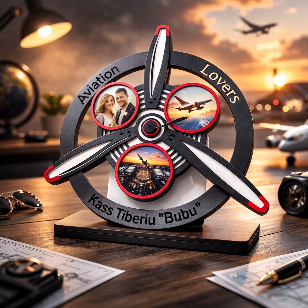Decorațiune personalizată „Aviation Lovers”