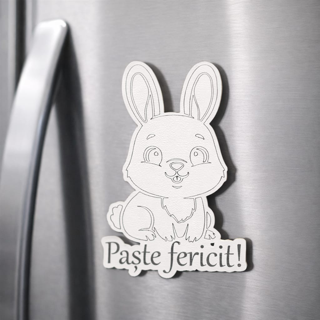Magnet de Paste cu iepuras - decor