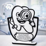 Trofeu personalizat stomatologie – cadou special pentru echipa ta