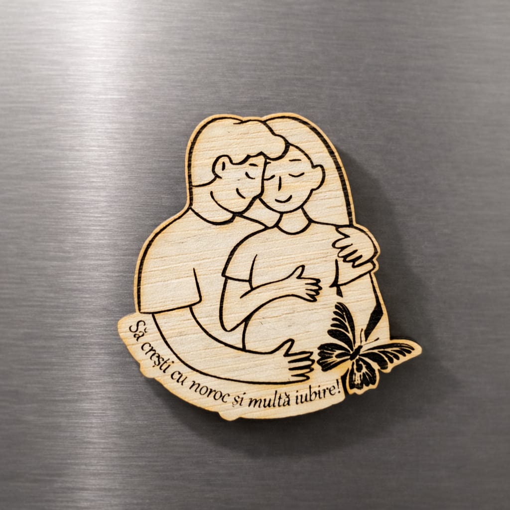 Magnet frigider pentru viitori parinti