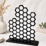 Suport pentru Cercei tip Fagure – Organizator Elegant din MDF, 30 cm
