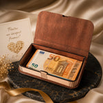 Cutie personalizată pentru bani – Cadoul elegant pentru nuntă, botez sau cununie