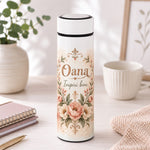 Termos Personalizat 500 ml cu Infuzor de Ceai, Nume și Mesaj – Inspiri Bine