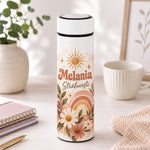 Termos Personalizat 500 ml cu Infuzor de Ceai, Nume și Mesaj – Strălucești