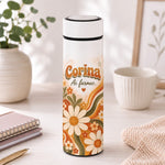 Termos Personalizat 500 ml cu Infuzor de Ceai, Nume și Mesaj – Ai Farmec