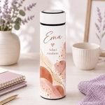 Termos Personalizat 500 ml cu Infuzor de Ceai, Nume și Mesaj – Aduci Zâmbete