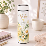 Termos Personalizat 500 ml cu Infuzor de Ceai, Nume și Mesaj – Aduci Soare