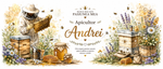 Cană Personalizată Apicultor cu Nume – Cadou, 330 ml