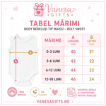 Body Personalizat pentru Botez – Noah 👼💙