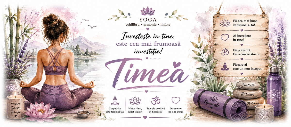 Cană personalizată Yoga cu nume – Cadou pentru iubitoarele de meditație, 330 ml