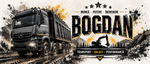 Cană personalizată cu camion basculant și nume – Cadou șofer transport balast, 330 ml