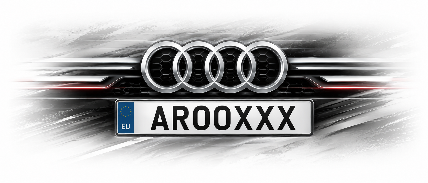 Cană Personalizată Audi cu Număr de Înmatriculare – 330 ml | Personalizare Completă | Cadoul Perfect pentru Pasionații Audi
