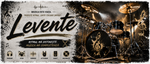Cană Personalizată pentru Baterist cu Nume – Design cu Tobe, 330 ml