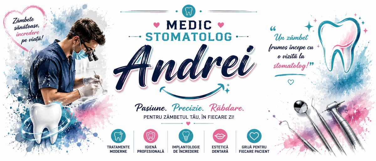 Cană Personalizată Medic Stomatolog cu Nume – 330 ml